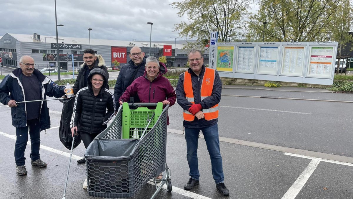 World Cleanup Day Nancy Porte Sud